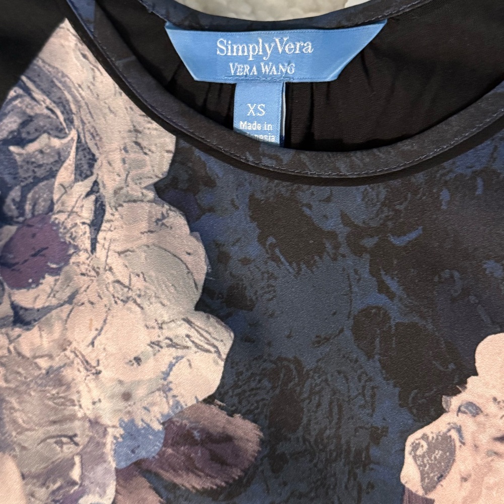 Simply Vera Wang Floral Print Dress